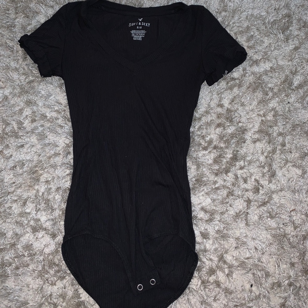 Soft and sexy ribbed bodysuit
